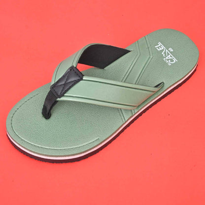 Black Camel Men's Lujan Flip Flops Slippers Men's Shoes Hamza Traders Olive Green EUR 40 