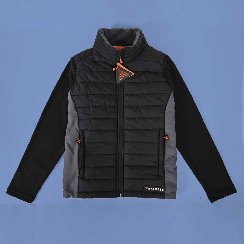 Axinite Unisex AX926 Granite Padded Jacket With Fleece Sleeves elo