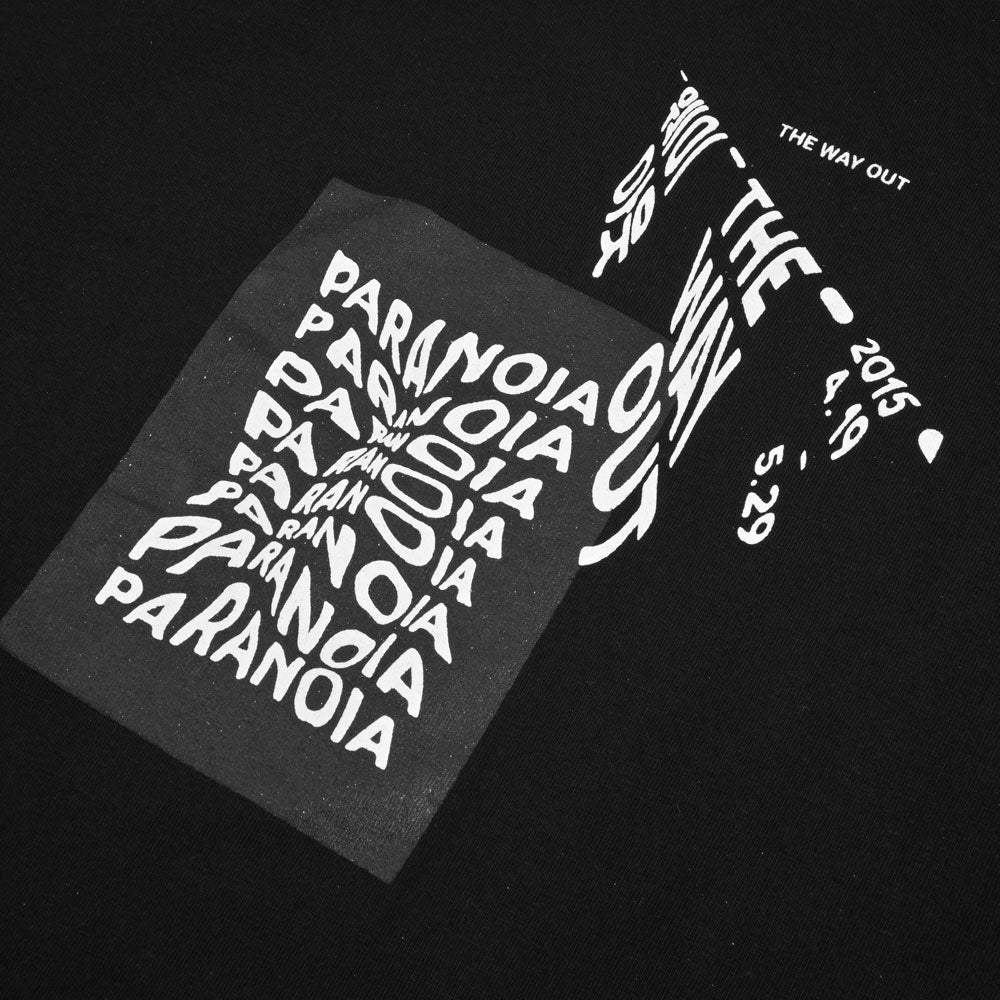 Le Men's Paronoia Printed Crew Neck Tee Shirt Men's Tee Shirt Image 