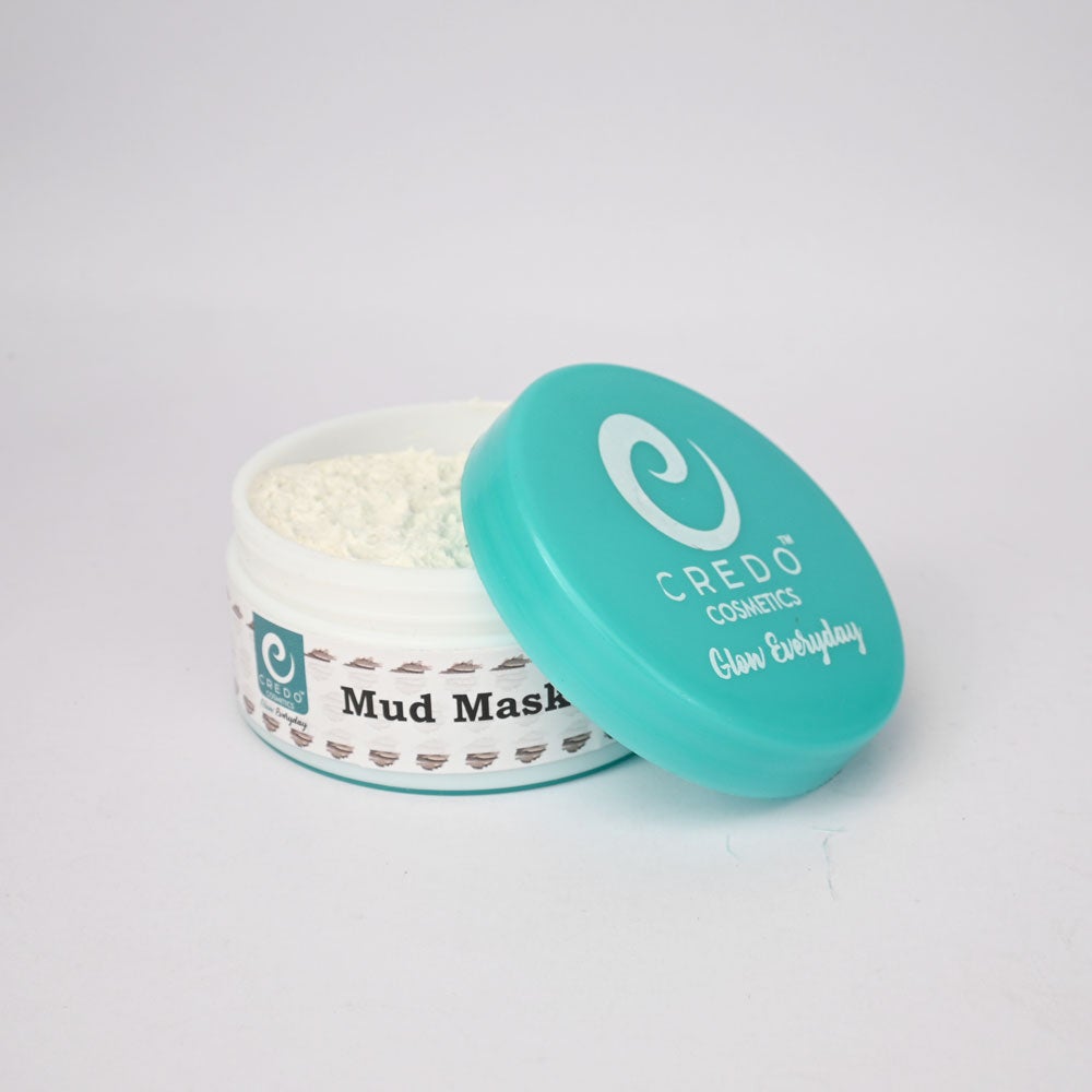 Credo Glow Everyday Skin Friendly Mud Mask Jar - 100 ML Health & Beauty Credo Cosmetics 