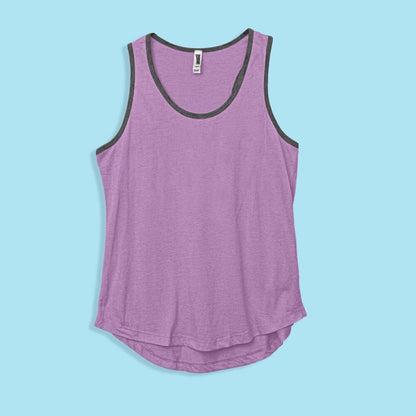 Pennant Women's Sando Sleeveless Tank Top Women's Tee Shirt IST Lilac S 