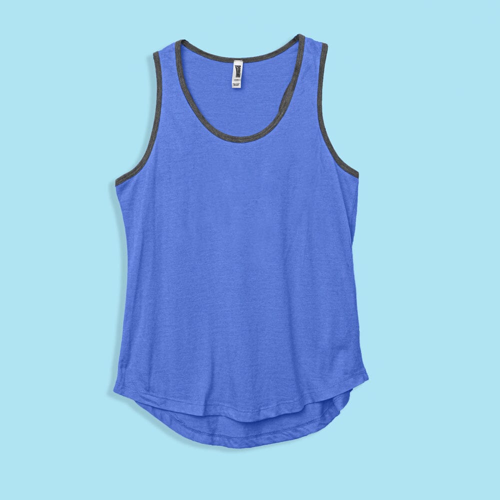 Pennant Women's Sando Sleeveless Tank Top Women's Tee Shirt IST Powder Blue S 