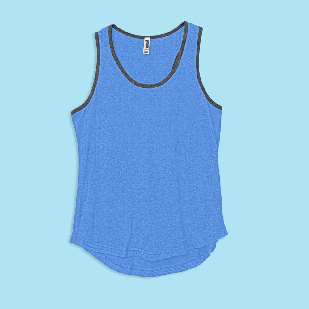 Pennant Women's Sando Sleeveless Tank Top Women's Tee Shirt IST Blue S 