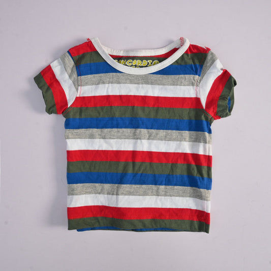 Concordia Kid's Lining Design Tee Shirt Girl's Tee Shirt ST White 1-1.5 Years 