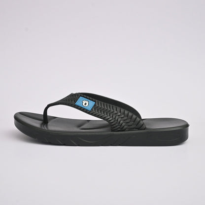 Orfit Men's Logo Design Flip Flop Slippers Men's Shoes NB Enterprises Black EUR 39 