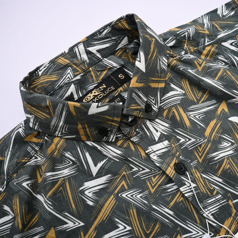 Nexoluce Men's Venera Tailor Fit Casual Shirt Men's Casual Shirt SRT 
