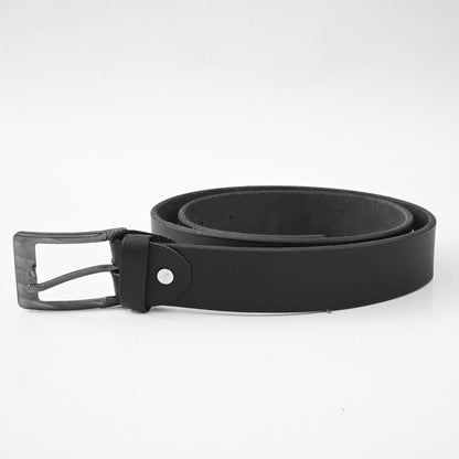 Men's Bethanie Buckle Design Genuine Leather Belt Men's Belt SNAN Traders Black 30-32 