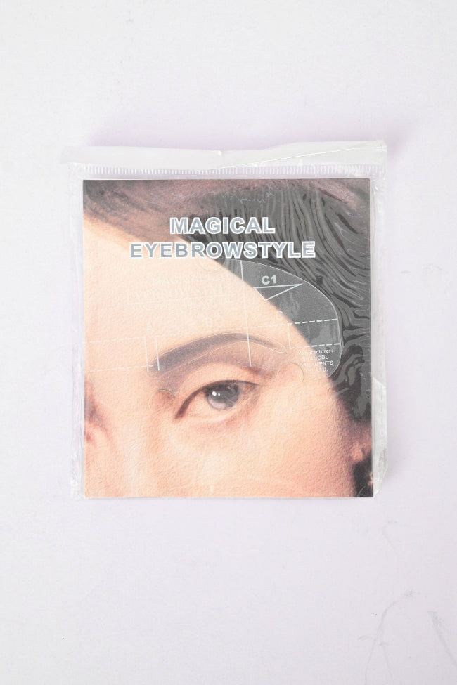 Magical Eye Brow Style Drawing Guide