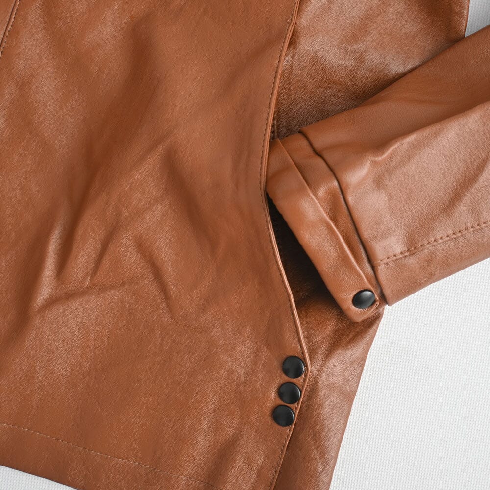 Fashion Men's Granada PU Leather Zipper Jacket Men's Jacket First Choice 