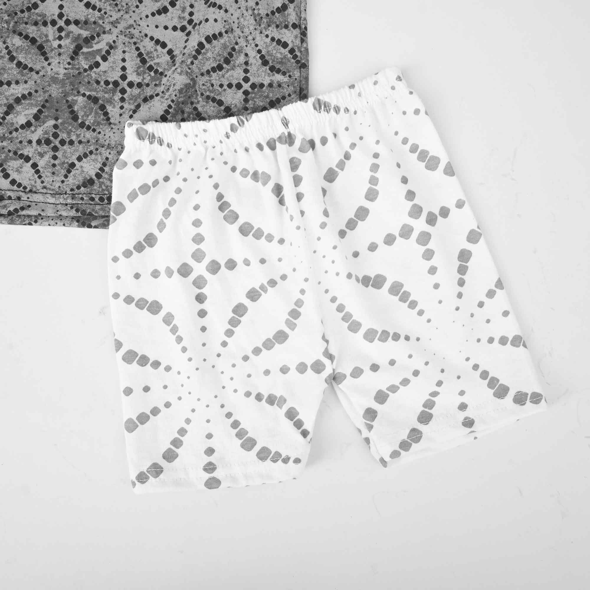 Kid's Aranos Crew Neck Tee and Shorts Set Boy's Suit Set HMG 