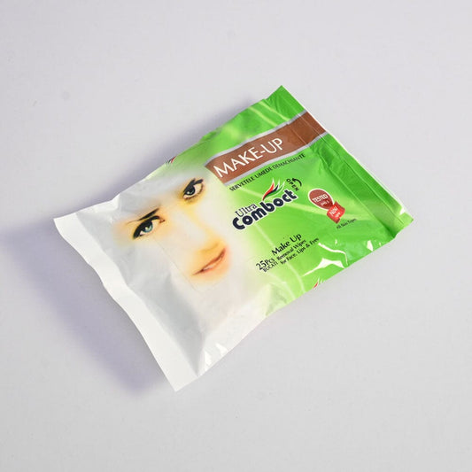 Ultra Comboct Makeup Cleansing Wipes - 25 Sheets Health & Beauty RAM Green 