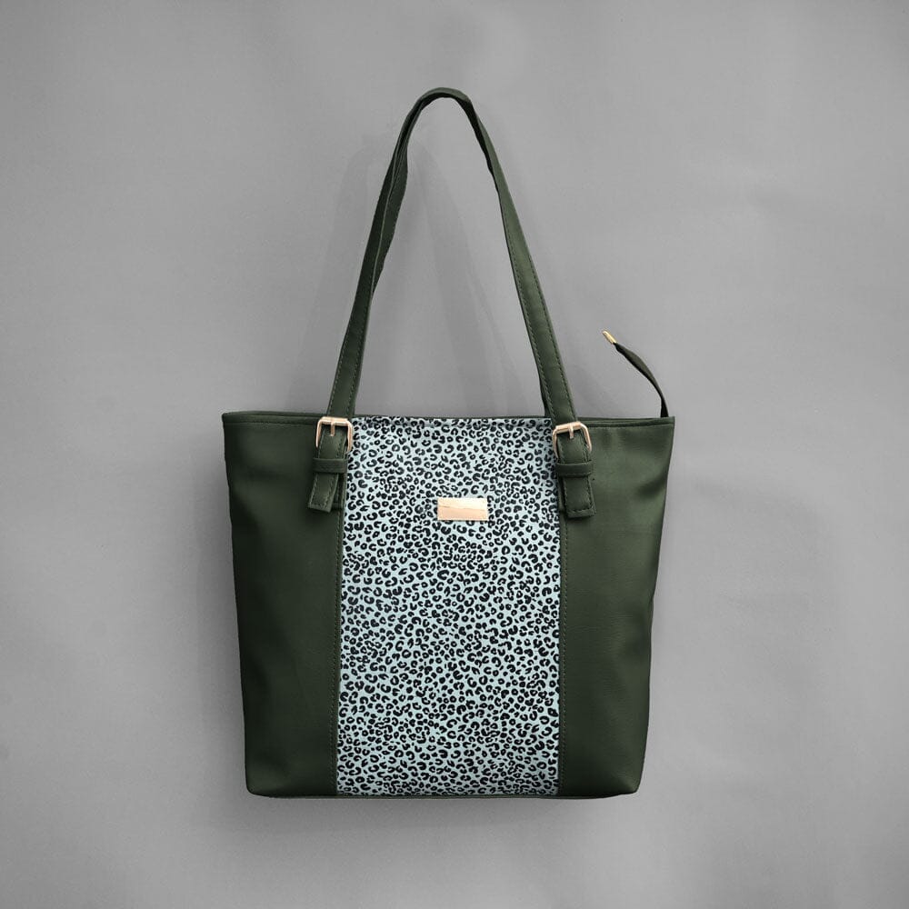 Women's/Girl's Ronnet Panel Style Premium Hand/Shoulder Bag bag SNAN Traders Green 