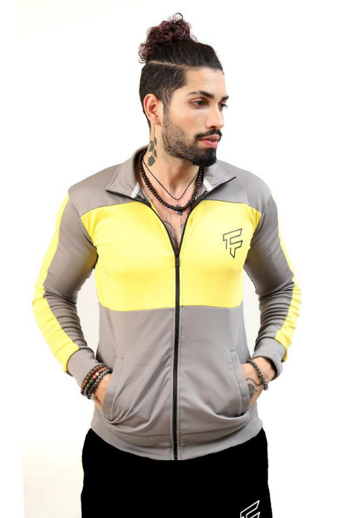 Fitkit Men's Chukker l/s Zipper Jacket