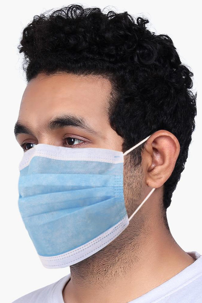 Disposable Medicare Nose Pin Surgical Protective Face Mask Face Mask MHJ 