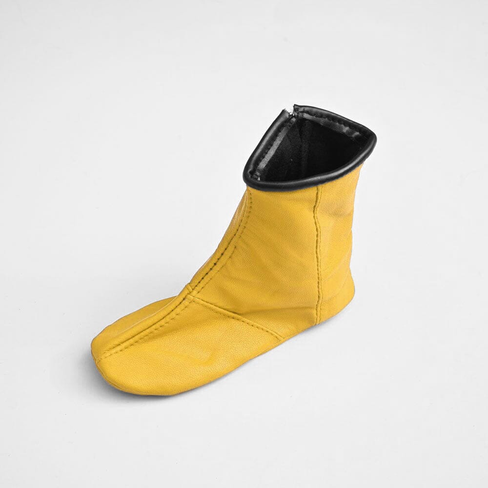 Kid's PU Leather Warmth Socks Socks NB Enterprises Mustard EUR 26 