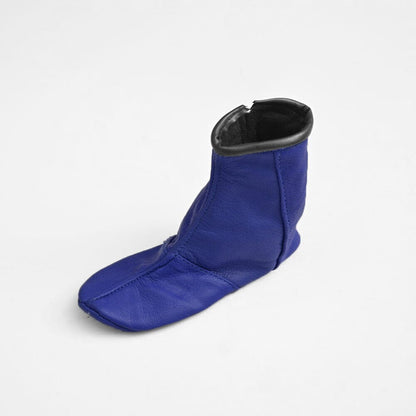 Kid's PU Leather Warmth Socks Socks NB Enterprises Navy Blue EUR 26 