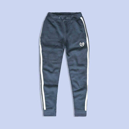 Boy's Logo Embroidered Soft Fleece Joggers Pants Boy's Trousers LFS Jeans Marl 8-10 Years 
