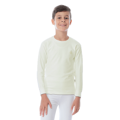 Polo Republica Kid's Balletic Sweatshirt Boy's Sweat Shirt Polo Republica Off White 2/3 Years 