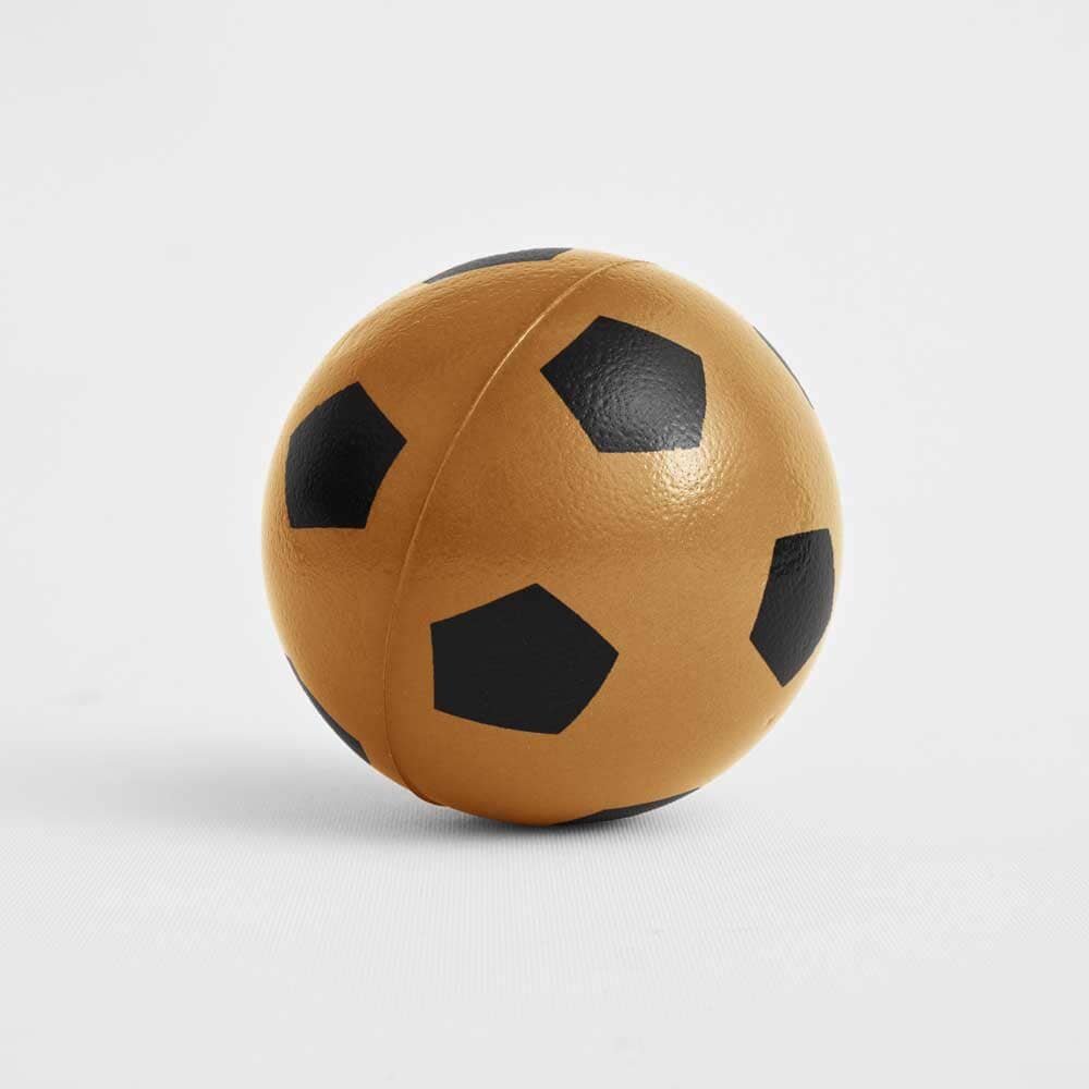 Kid's Football Design Playing Foam Ball Toy Credo Cosmetics Orange 
