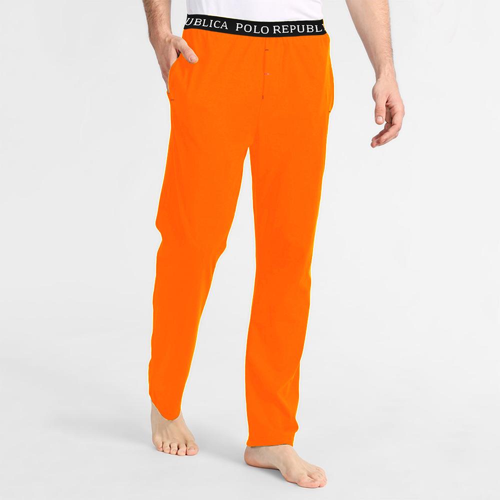 Polo Republica Men's Vodice Casual Pique Trouser Men's Trousers Polo Republica Light Orange S 