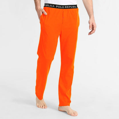 Polo Republica Men's Vodice Casual Pique Trouser Men's Trousers Polo Republica Orange S 