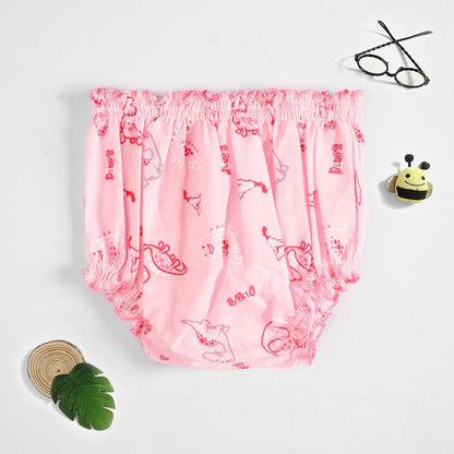 Kid's Dino's Printed Basic Underwear Kid's Underwear SRL Pink 3-6 Months 