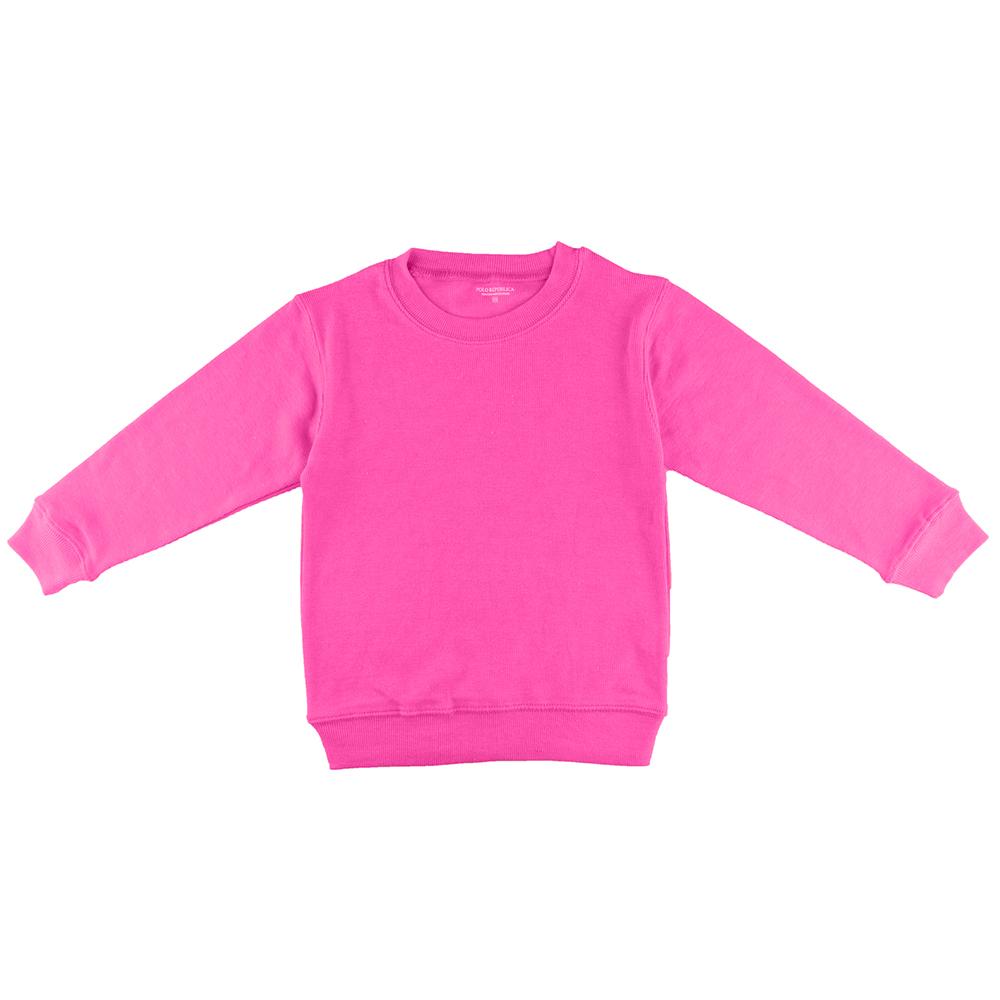 Polo Republica Kid's Balletic Sweatshirt Boy's Sweat Shirt Polo Republica Pink 2/3 Years 