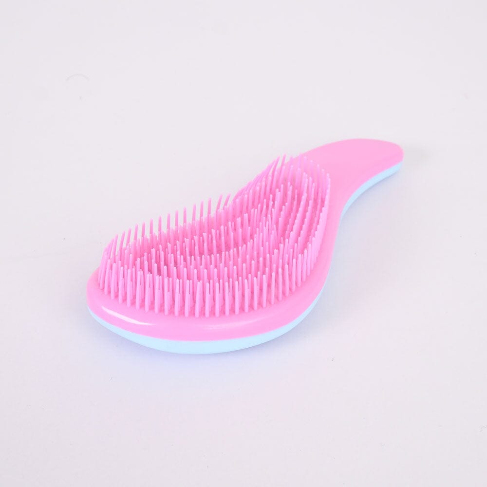 Magic Annecy Handle Tangles Free Hair Brush General Accessories SRL Sky & Powder Pink 