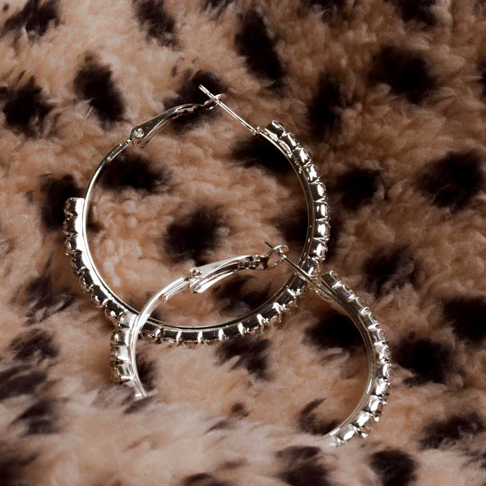 Women's Silver Filled Cubic Zirconia Earring Jewellery ABM 