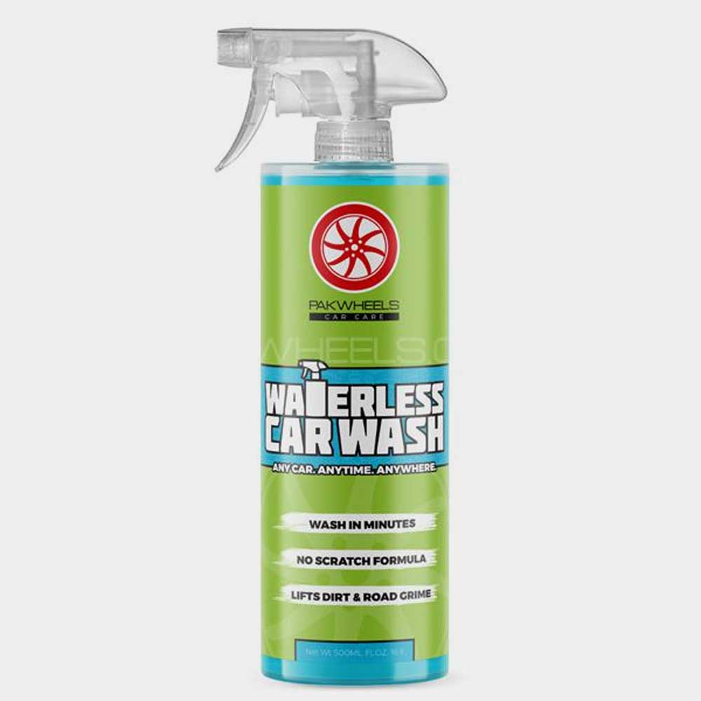 PakWheels Waterless Car Wash | Easy Spray & Wipe Formula - 500 ML Motor Vehicle Engine Parts PKW 