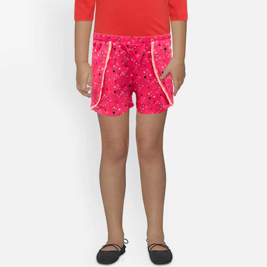 JTP Girl's Paige Bubble Dots Printed Shorts Girl's Shorts SRK 2T 