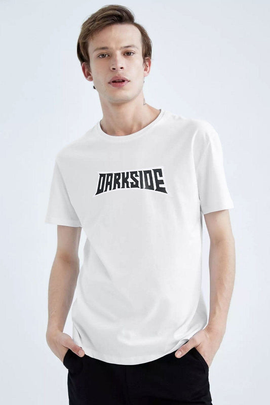 Polo Republica Men's Darkside Printed Crew Neck Tee Shirt