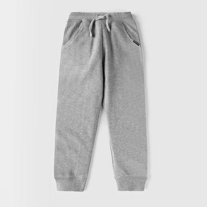 Boy's/Girl's Lomel Fleece Jogger pants Boy's Trousers HAS Apparel Grey Marl S(7-8) 