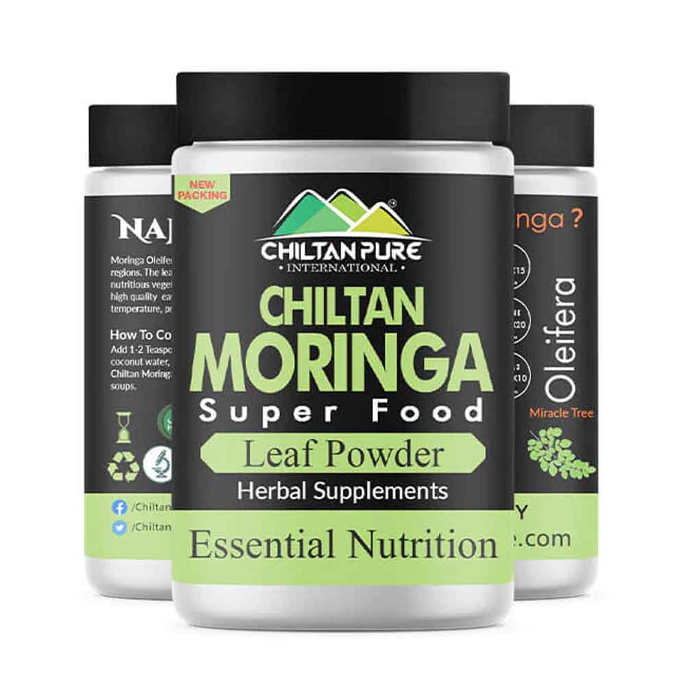 Chiltan Pure Moringa Powder Super Food 200g – Boost Metabolism Health & Beauty CNP 