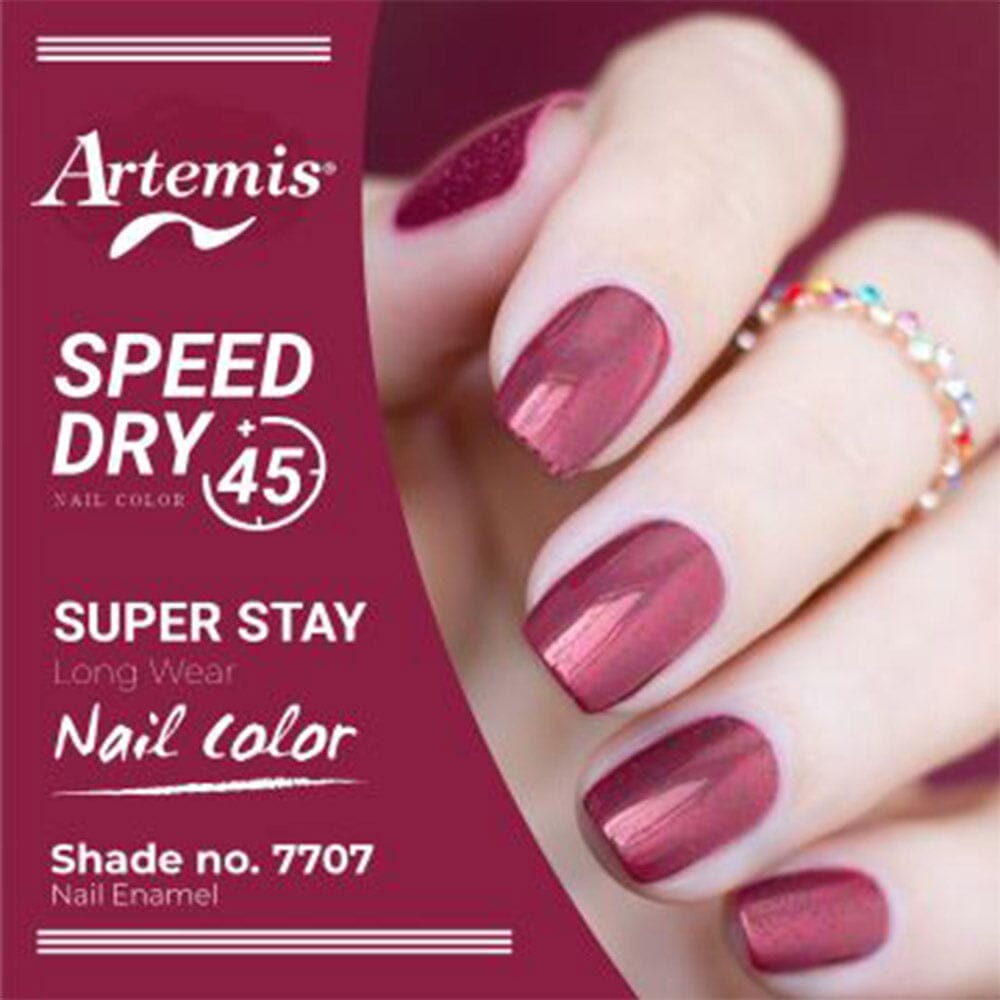 Artemis Women's Speed Dry Color Nail Polish Health & Beauty AYC 7707 