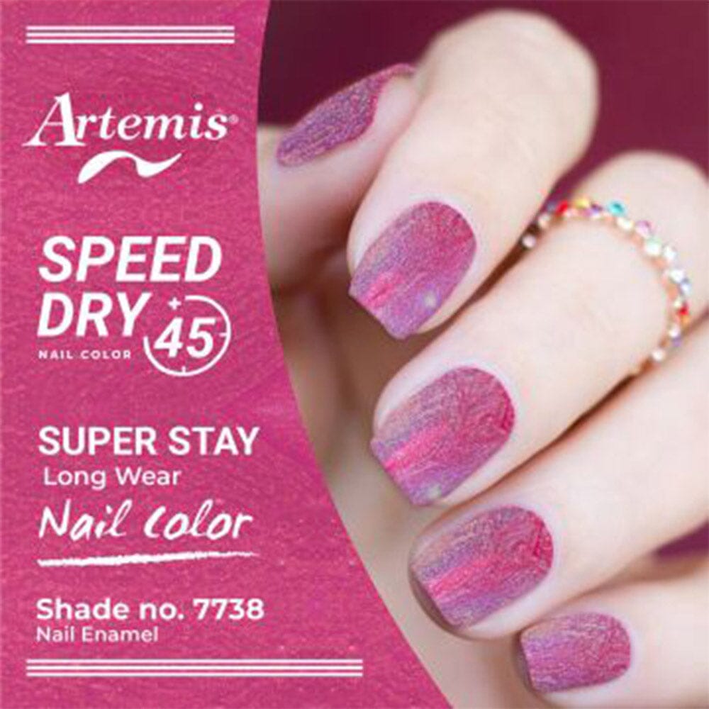 Artemis Women's Speed Dry Color Nail Polish Health & Beauty AYC 7738 