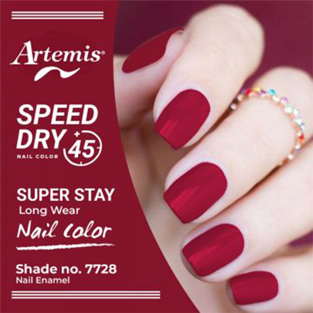 Artemis Women's Speed Dry Color Nail Polish Health & Beauty AYC 7728 