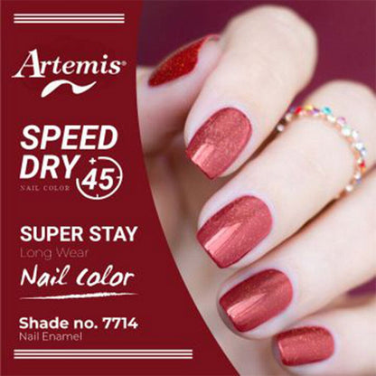 Artemis Women's Speed Dry Color Nail Polish Health & Beauty AYC 7714 