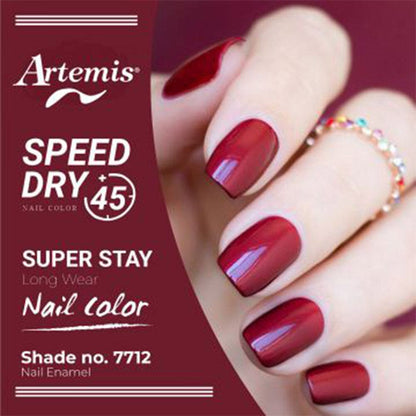 Artemis Women's Speed Dry Color Nail Polish Health & Beauty AYC 7712 