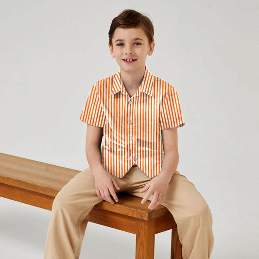 Boy's Melville Short Sleeves Casual Shirt Boy's Casual Shirt MHJ 