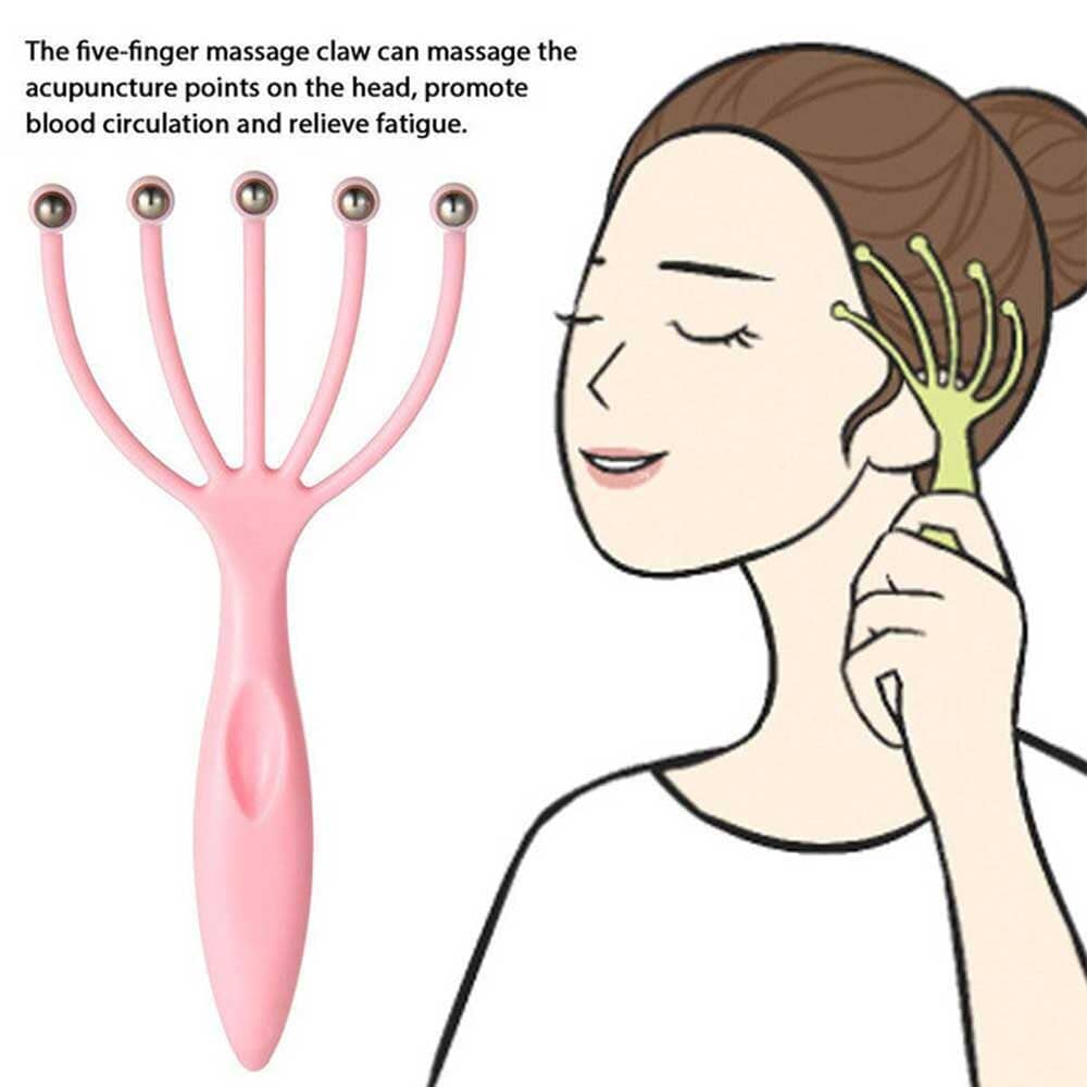 Scalp Neck Comb Head Massager Tool Hair Accessories UNU 
