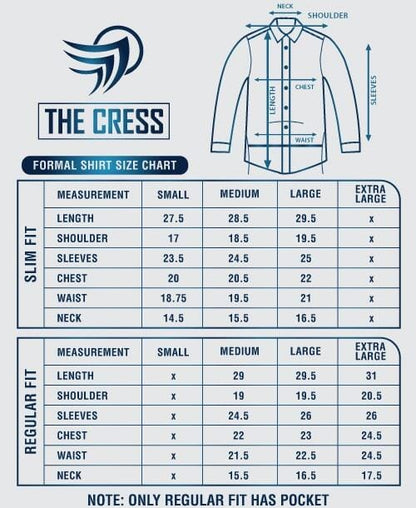 Cress Men's Skagen Slim Fit Casual Shirt