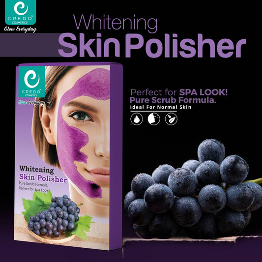 Credo Skin Polisher White Pure Scrub Cream Health & Beauty Credo Cosmetics 