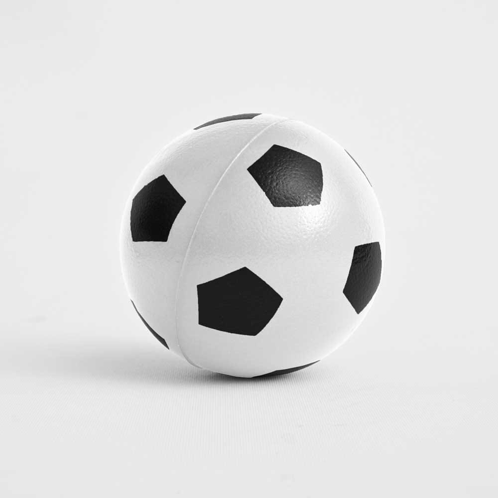 Kid's Football Design Playing Foam Ball Toy Credo Cosmetics White 