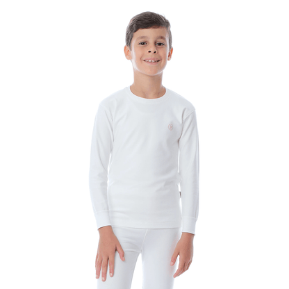 Polo Republica Kid's Balletic Sweatshirt Boy's Sweat Shirt Polo Republica White 2/3 Years 