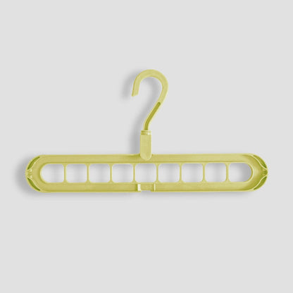 Top One Cloth Magic Hanger With 9 Holes General Accessories SRL Yellow 
