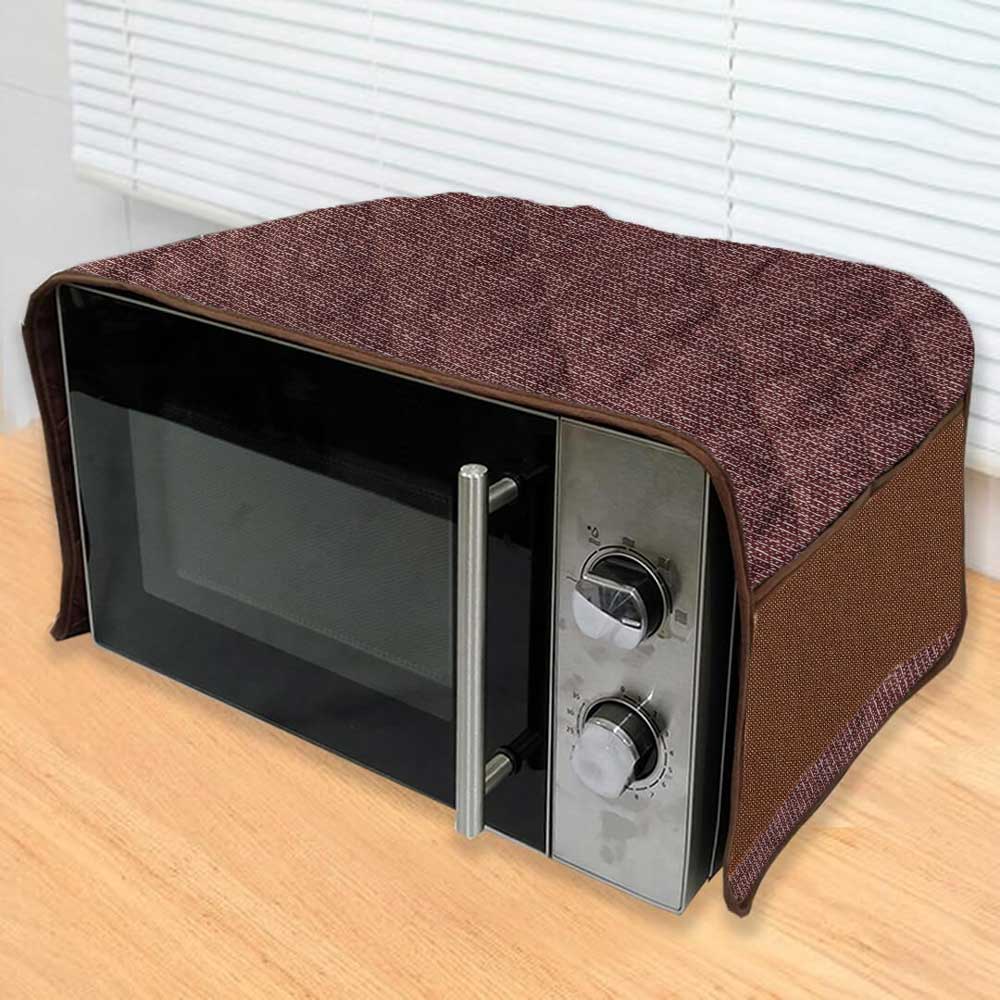 Microwave-Oven Printed Quilted Cover Home Decor FGT Brown Medium 