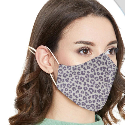 Women's Fashion Anti Viral Double Layered Washable Fabric Face Mask. Certified Ruco Bac AGP Finish Face Mask Image 