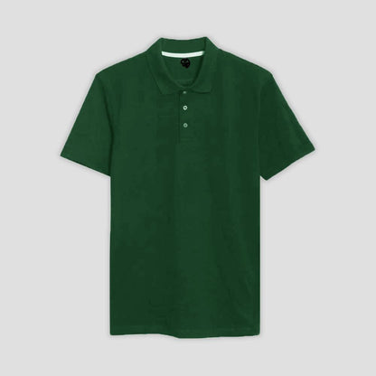 Poler Men's Seattle Short Sleeve Polo Shirt Men's Polo Shirt IBT Bottle Green S 