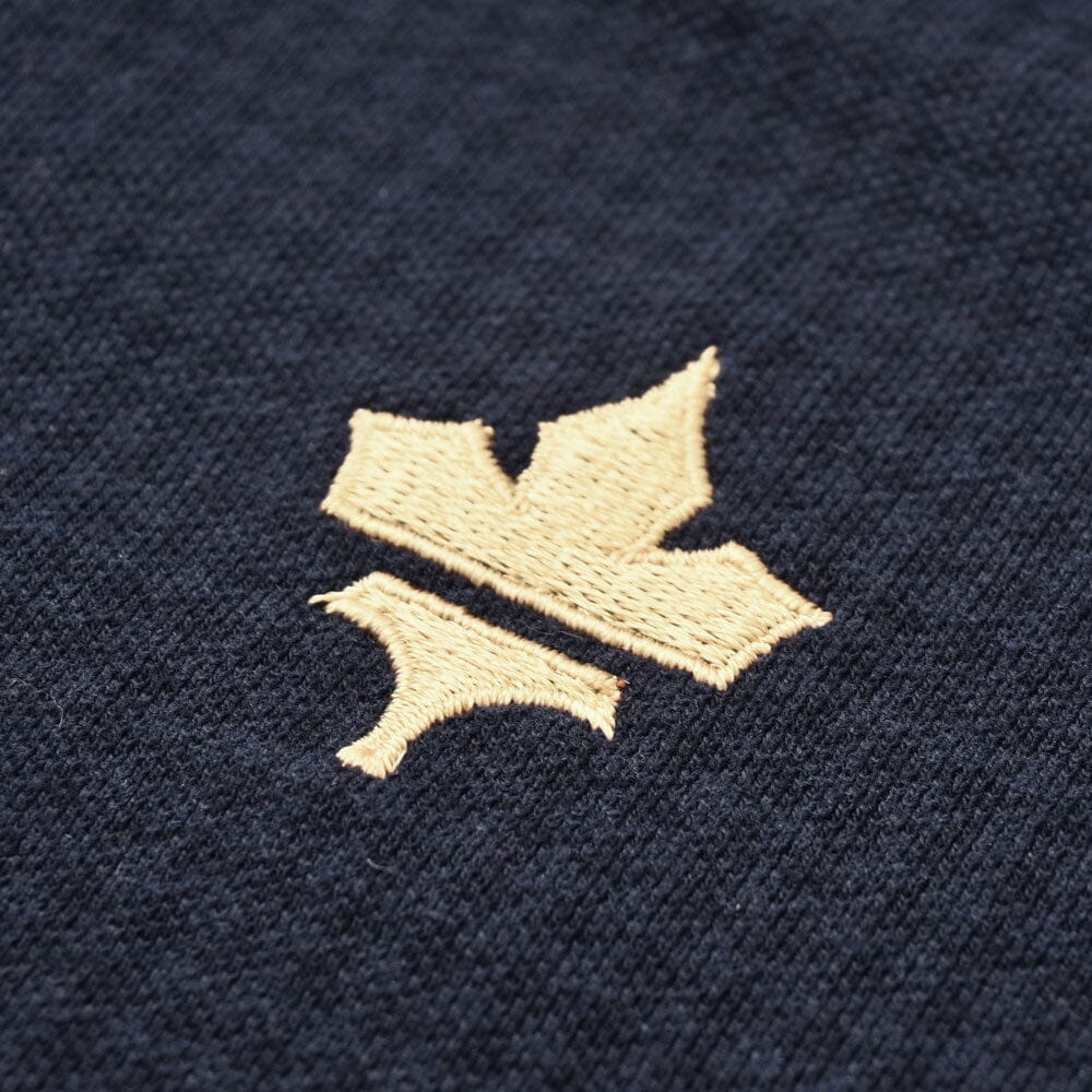 Polo Republica Men's Maple Leaf Ghingam Style Henley Tee Shirt Men's Tee Shirt Polo Republica 